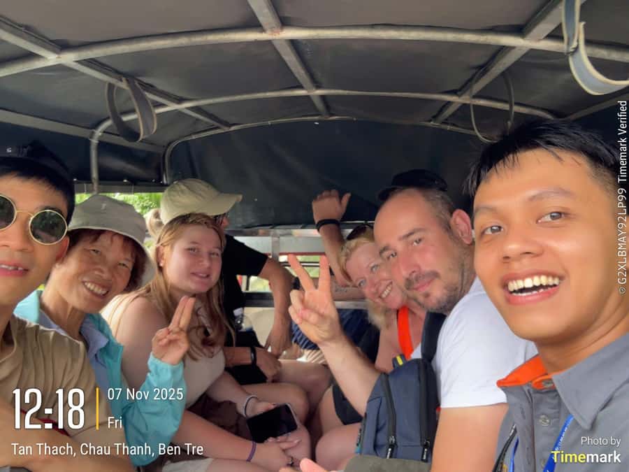 HCM: Authentic Mekong Delta - Boat, TukTuk, Khot Cake Making - Bánh Khọt Cooking Class: Hands-On Learning Instead of Just Watching