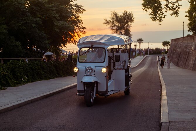 Hidden Gems of Zadar Eco tuk tuk Tour - The Roman Forum area and St Donatus presence