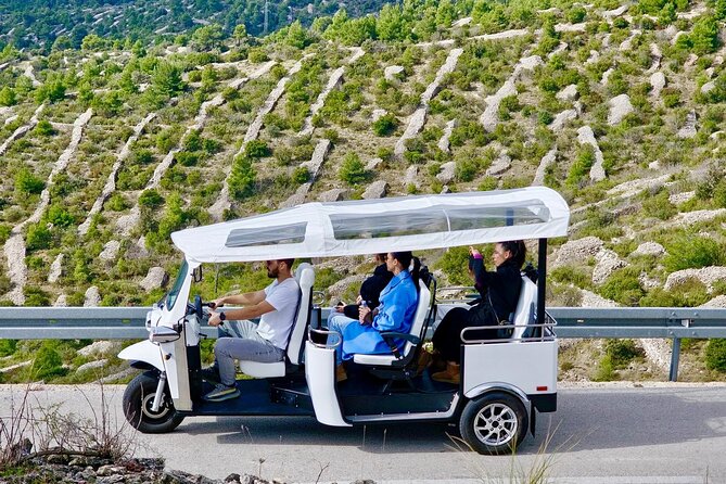 Hvar Adventure Tour: Explore with a 4-6 Seater eTuk Tuk Rickshaw! - Stop 3: the island-view viewpoint and Hvar’s lavender fields