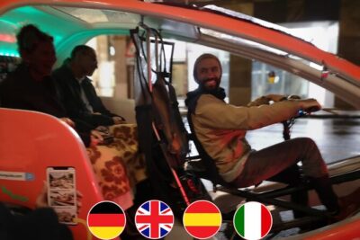 Individual City Tour - Rickshaw Sightseeing in Berlin - Where it starts at World Time Clock, then quickly turns into a story