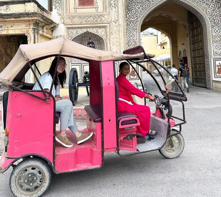 Jaipur Private City Tour with a Women-Driven E-Rickshaw Ride - City Palace and Jantar Mantar: where Jaipur shows power and math