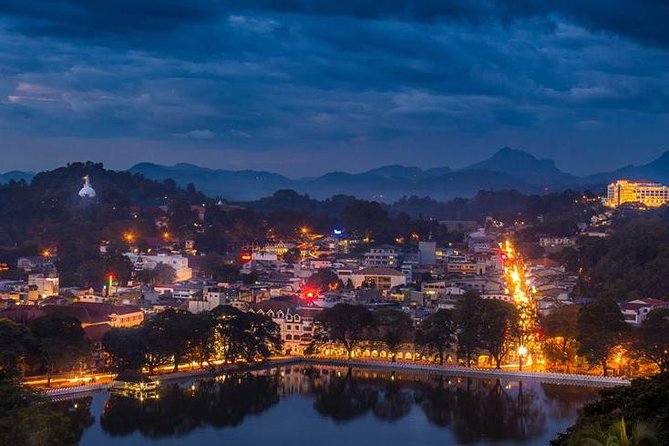 Kandy City Tour by Tuk Tuk - Kandy Lake and Market Hall: reset your senses (and see daily life)
