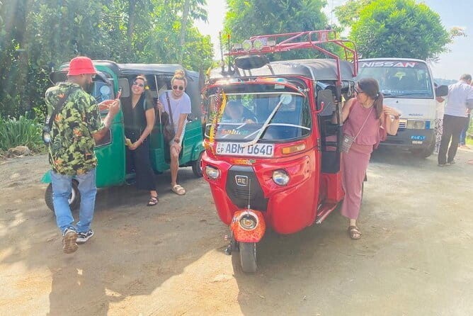 Kandy, Sigiriya and Pidurangala Rock Tuk Tuk Safari - Comfort and logistics: pickup, mobile ticket, and small-group timing