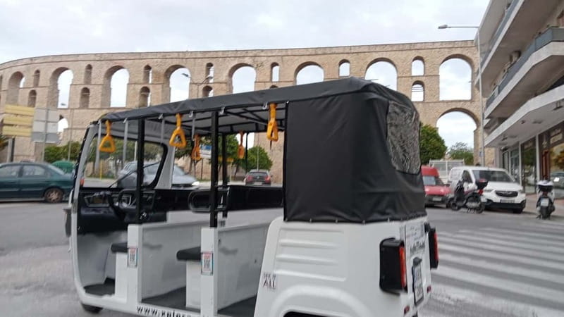 Kavala: City Grand Tour by Eco Friendly Tuk Tuk - Meeting at Xplora CitySpot and getting started smoothly