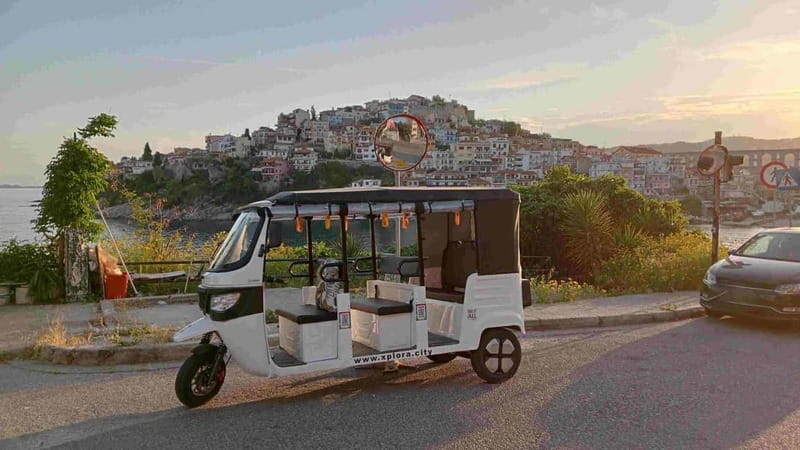 Kavala: Evening Snapshots Tour by Eco-Friendly Tuk-Tuk - Riding in an Eco-Friendly Tuk-Tuk (and How to Photograph From It)