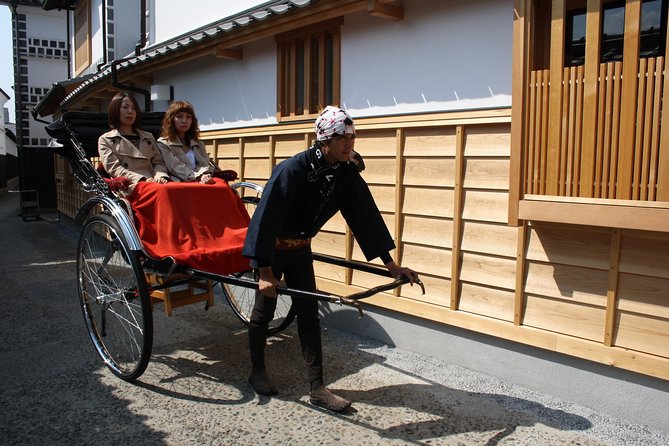 Kurashiki Rickshaw Tour - The 2-Hour Ride: Mt. Tsurugata, Old Cotton Mill, and a Proper Canal Finish