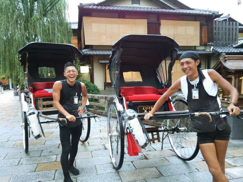Kyoto: Private Rickshaw Tour of Gion and Higashiyama Area - Comfort, rules, and who should think twice