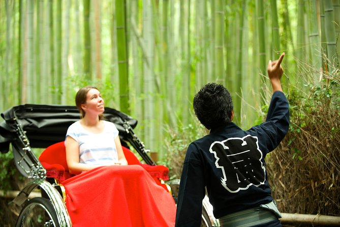 Kyoto Sagano Insider: Rickshaw and Walking Tour - The bamboo forest rickshaw route: photo stops plus an optional walk