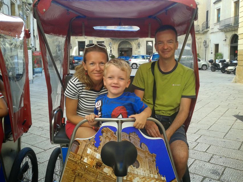 Lecce: City Highlights Guided Tour by Rickshaw - Duration Choices: When 1 Hour Feels Fast (and 3 Hours Feels Better)