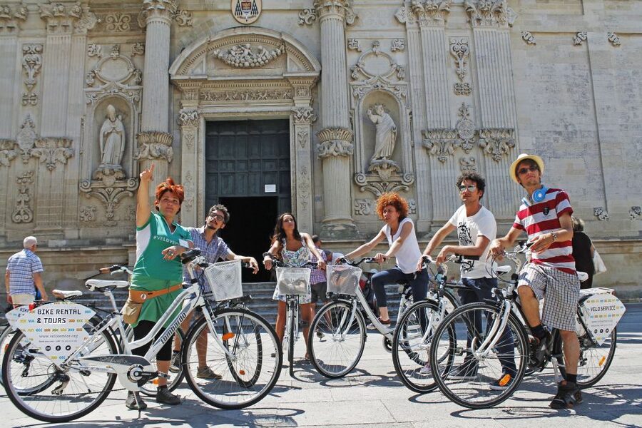 Lecce: City Highlights Guided Tour by Rickshaw - Porta Napoli: A Monumental Entrance You Can Actually Take In