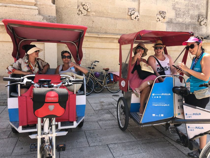 Lecce: Guided Tour & Wine Tasting by Rickshaw - Lecce by Electric Rickshaw: A Different Way to See Apulia