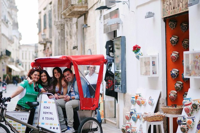 Lecce Shopping Tour by Rickshaw - Starting at Velo Service: The Easy First 30 Minutes