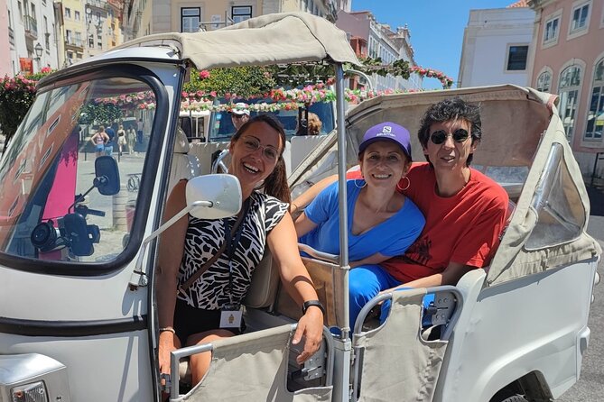 Lisbon Adventure: 2 Hours Tuk-Tuk Tours and 2 H Sunset Sailing - Alfama on a short walk: narrow streets and a quick taste stop