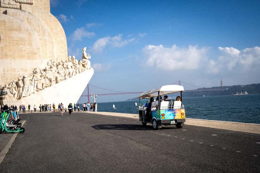 Lisbon: Belem Guided Sightseeing Tour by Tuk Tuk - Belem Tower: photos now, tickets later