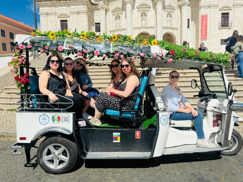 Lisbon: Belem Tour by TukTuk - Monument to the Discoveries, Marine Museum, and the 25 de Abril Bridge Views