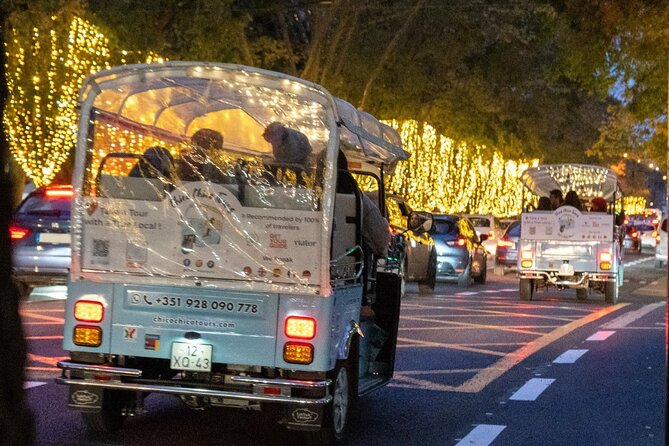 Lisbon Christmas Lights Tuk-Tuk Tour with Local Guide - Rossio Square Christmas Market: Roasted Chestnuts, Fountains, and Fast Fun
