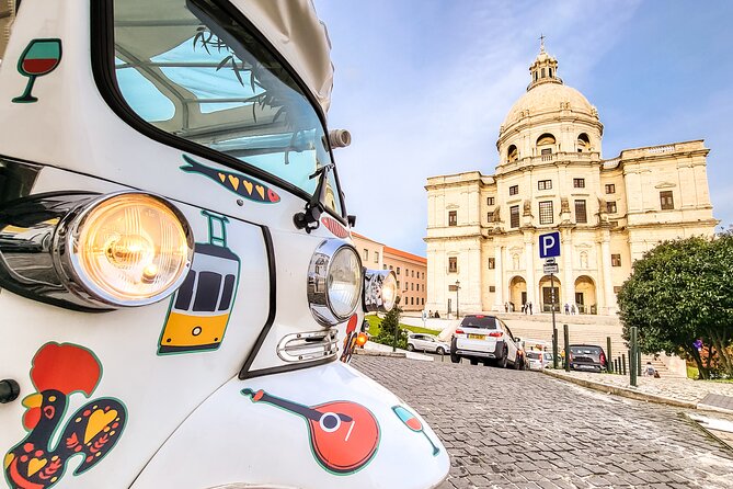 Lisbon Complete Tour! Eco TukTuk Private Guided - Santa Luzia and Senhora do Monte: viewpoints where the azulejos do the talking