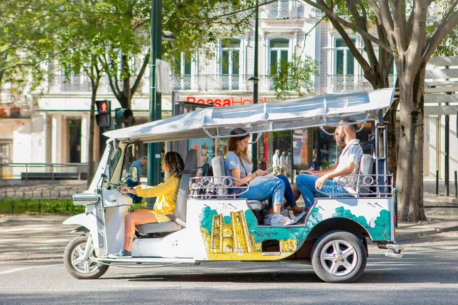 Lisbon on a Tuk Tuk Tour: History & Viewpoints - Lisbon hills, but comfortable: how the electric tuk tuk works on real streets