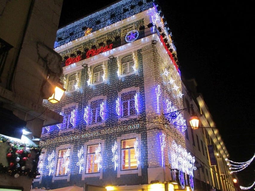 Lisbon: Private Christmas Lights Tour by Eco Tuk Tuk - Bairro Alto: where the lights meet Lisbon’s hills
