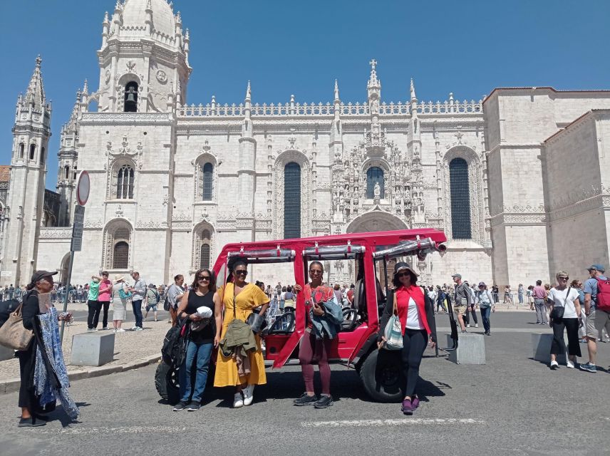 Lisbon:Private guided historical sightseeing Tour by TUK-TUK - Belém: waterfront Lisbon, monuments of discovery, and Pastéis de Nata