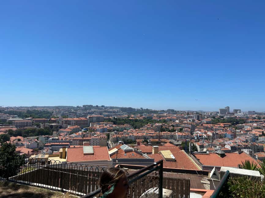 Lisbon: Private Guided TukTuk Tour Old Town 8-10 Spots - Miradouros 1: Santa Luzia to Portas do Sol