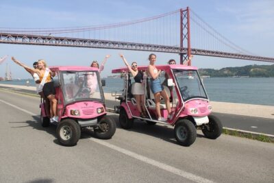 Lisbon: Private Half Day Electric Quad Tour & Tuk-tuk - Lisbon Cathedral to Alfama lookouts: the view hits early