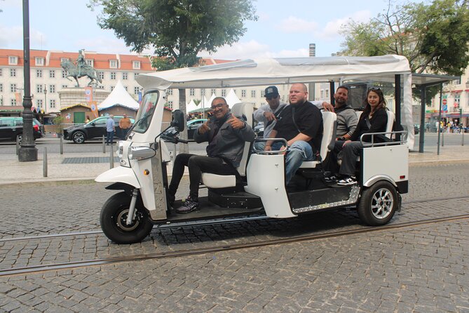 Lisbon: Private Half Day Electric Quad Tour & Tuk-tuk - Belém: Pastéis de Belém and the Tagus monuments come into view