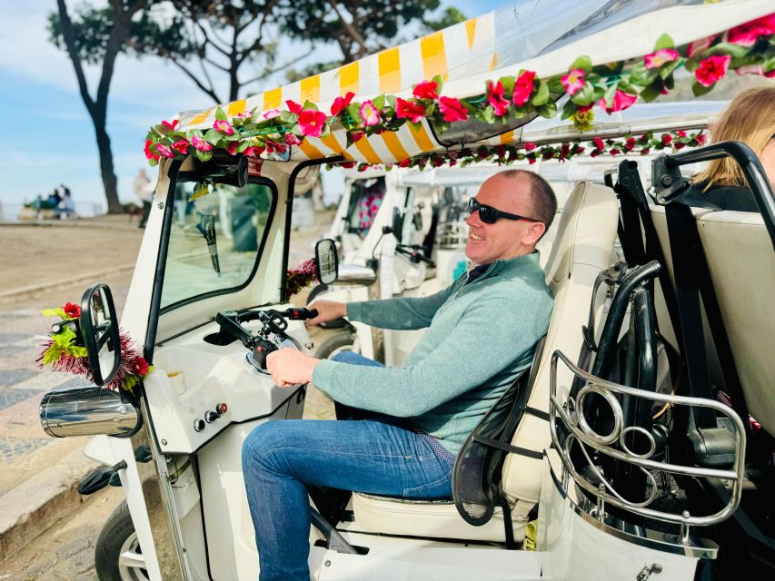 Lisbon: Private Sightseeing Tour by Tuk-Tuk - Miradouro Santa Luzia and Portas do Sol: where your Lisbon photos come from