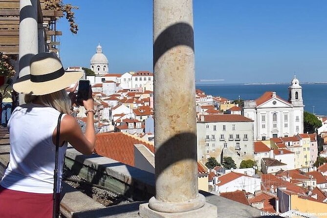 Lisbon-Private Tuk Tuk Tour With Free Hotel Pickup & Drop off - Santa Luzia Viewpoint: Azulejos, Shadows, and River-Blue Views