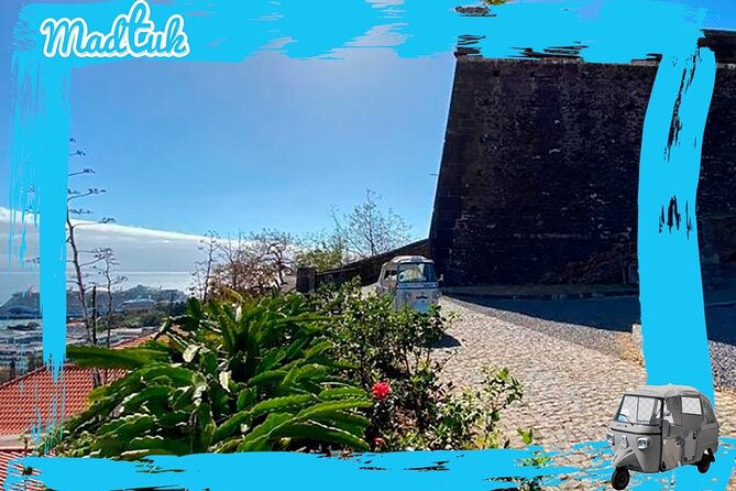 Madeira Funchal City Historical Tuk Tuk Guided Tour by MadTuk - The Funchal Cathedral and Farmers’ Market Pass-By
