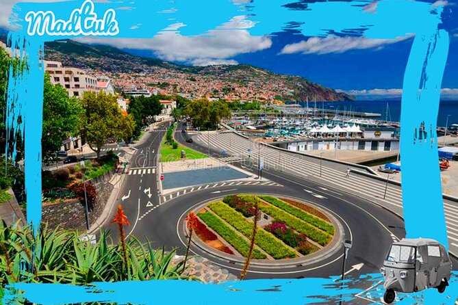 Madeira Garajau Christ King and Funchal Tuk Tuk Tour by MadTuk - Passing the coastal downtown, market, and old Funchal streets