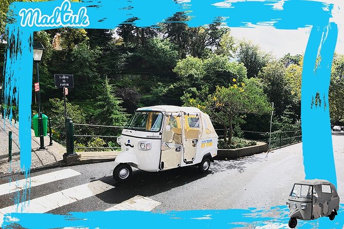 Madeira Monte Tobbogans and Old Town Tuk Tuk Tour by MadTuk - Old Town passing and photo stop: finishing with Funchal in your head