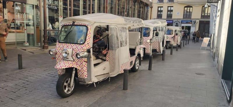 Madrid: City Tours - 6 seats private ecological tuk tuk - A faster way to see Madrid’s contrasts from Opera to Sunset