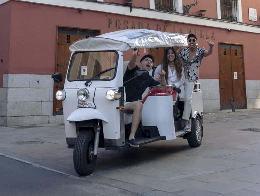 Madrid: Eco-Friendly, Private, and Unique Tuk Tuk Experience - Key things to know before you go