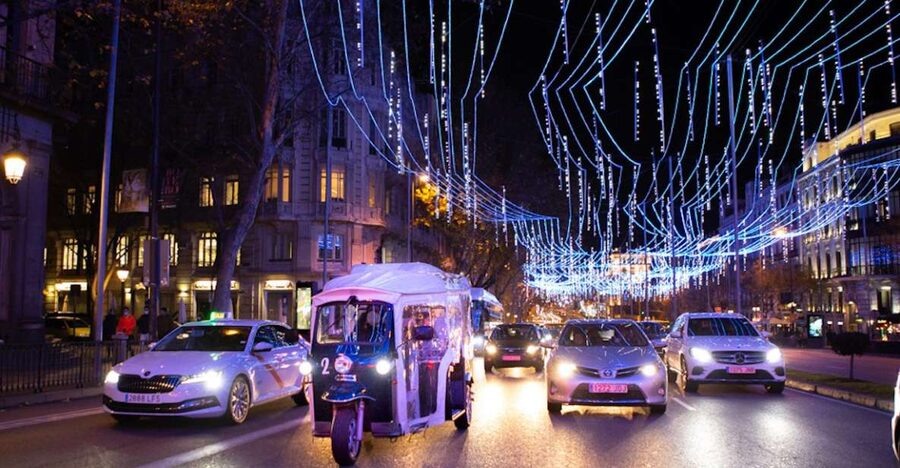 Madrid: Private Christmas Lights Tour by Eco Tuk-Tuk - FAQ