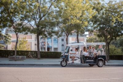 Madrid: Private City Tour by Eco Tuk Tuk - Where You Start by the Royal Palace: Plaza de Oriente and Calle Bailén