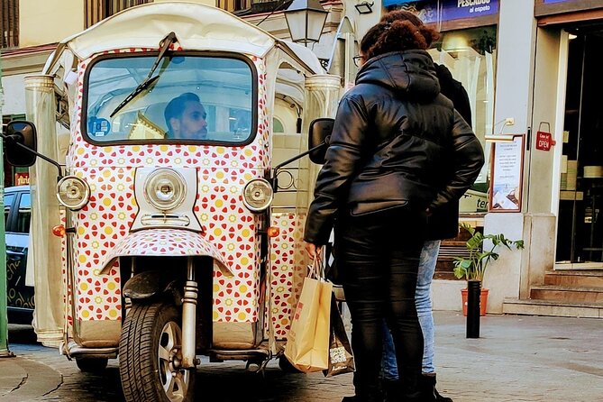 Madrid Sightseeing Tuk Tuk Tours - Modern Madrid signals: Salamanca, Castellana, Picasso Tower, and Bernabéu