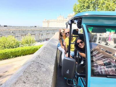Madrid: Tour with Tuk Tuk Zero: The Best of Madrid in 2h 15min - Where to meet at Neptune Fountain and what you’ll have on board