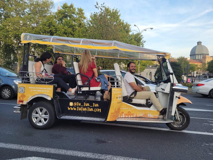 Madrid: Traditional Tour wh Private guide in yellow Tuk Tuk - Almudena Cathedral: architecture that makes the tour feel bigger than a checklist