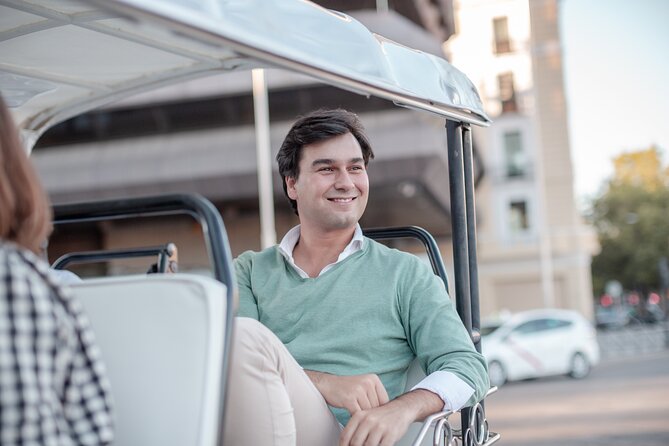 Madrid Welcome Tour with Local Guide in Eco Tuk Tuk Private - San Francisco the Great: the Palace District’s bold church moment