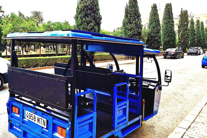Malaga: Tuk tuk tour - Getting Your Bearings: The Two Starting Points and Coast Views