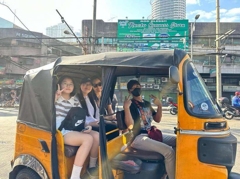 Manila Tuktuk and Jeepney Ride Guided Tour - Old Manila downtown streets: where the city still shows its age