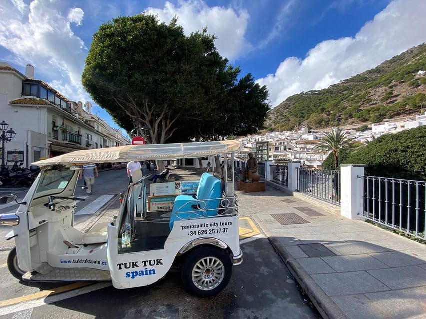 Mijas: Panoramic city tour with an electric Tuk Tuk - The last tuk tuk stretch (10 minutes): returning with a clearer plan for later