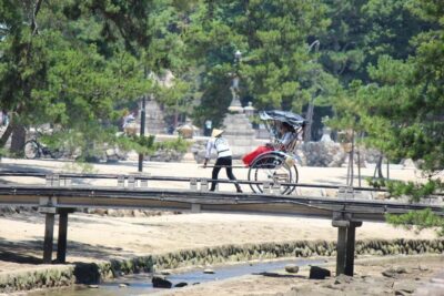 Miyajima: Private Rickshaw Tour to Itsukushima Shrine - From the Ferry Terminal: Getting Oriented Fast