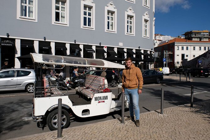 Mon Ami Burguês - Lisbon City Center Private Tuk Tuk Tour - Miradouro de Santa Catarina (Adamastor): sunset-friendly views