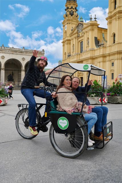 Munich: Old Town and English Garden Rickshaw Tour - Key highlights that make this e-rickshaw tour worth your time