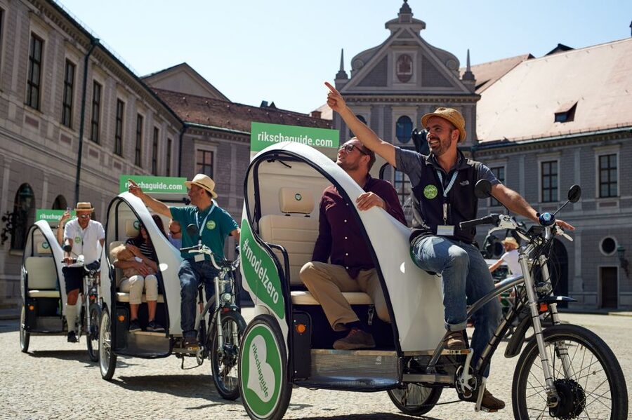 Munich: Old Town and English Garden Rickshaw Tour - Custom routes: build your Munich day around your interests