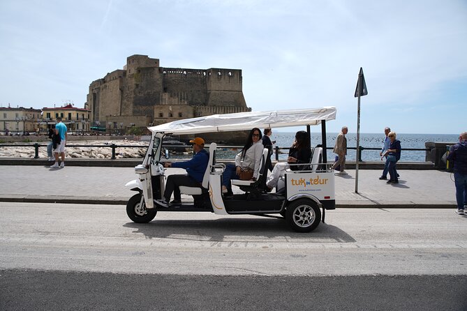 Naples in Tuk Tuk between Panoramas and History and Street Food - Waterfront Walk Energy: Taralli, Beer, and Piazza Vittoria