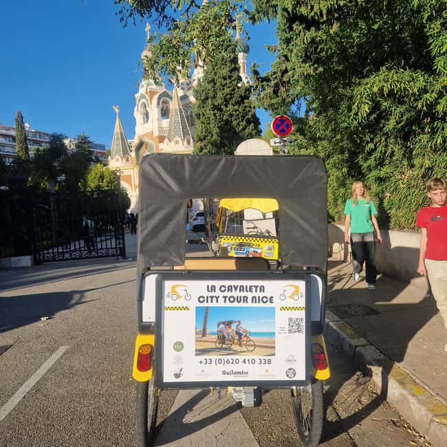 Nice: Electric Rickshaw City Tour with Local Guide - Downtown Finish: Luxury Avenue to the Russian Church Streets