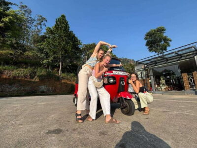 Nuwara Eliya Tuk-Tuk Tour Tea Picking,Tasting &Ramboda Falls - Royal Post Office and viewpoint stops: where the town makes sense